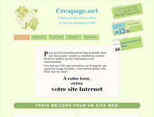 Tablet Screenshot of creapage.net